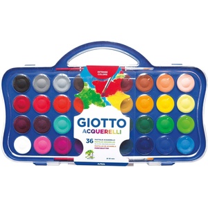 GIOTTO Aquarelli Комплект акварелни бои Смес 36 бр (F353600)