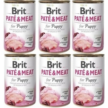 Brit Paté & Meat Puppy 6 x 400 g