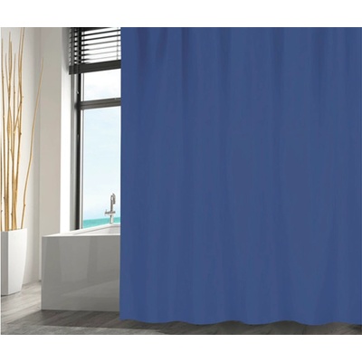 MSV ЗАВЕСА ЗА БАНЯ polyester 180х200 МОРСКО СИН (149221)