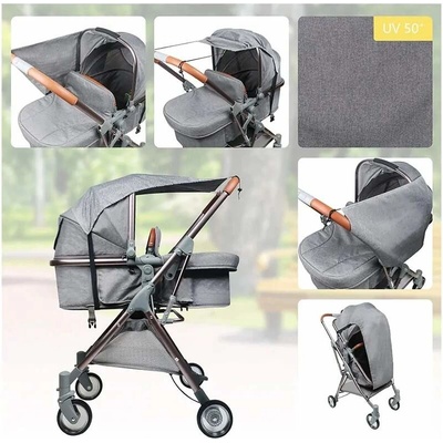 Malatec clona 50 x 36 x 72 cm sivá