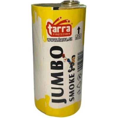 Tarra pyrotechnik DÝMOVNICE JUMBO SMOKE ŽLUTÁ 1 ks s trhací pojistkou