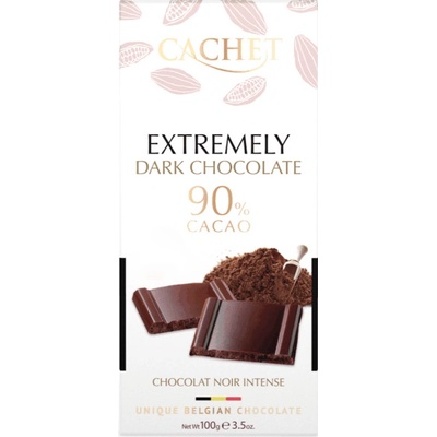 Cachet Čokoláda 90% Horká 100 g