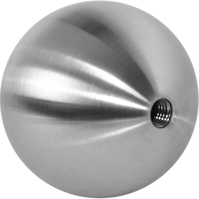 Koule dutá se závitem M8 / ø 60mm, broušená nerez K320 / AISI304