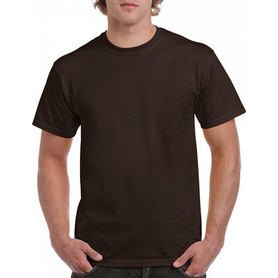 Gildan tričko Heavy tmavo hnedá
