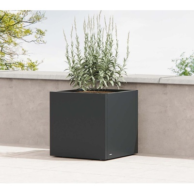 Herstera Cube M kvetináč, 60x60x60 cm antracitová HG08976804