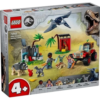 LEGO® Jurassic World 76963 Záchranárske stredisko pre dinosaurie mláďatá
