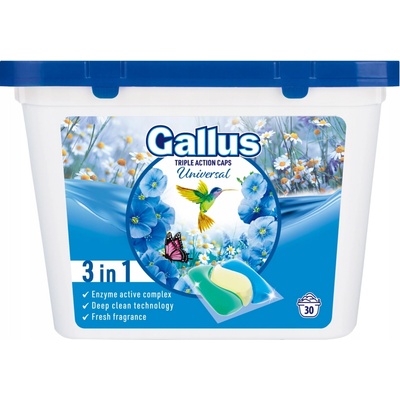 Gallus 3v1 Kapsuly na pranie 30 PD