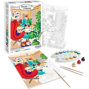 Sentosphère Sentosphere palette d'artiste Рисуване по номера Интериор (snt45208)