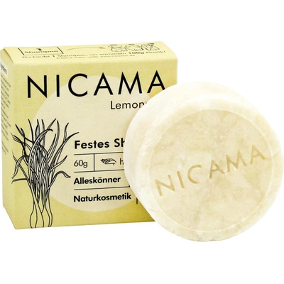 NICAMA Tuhý šampon s citronovou trávou 60 g