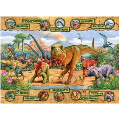 Ravensburger Dinosauři 100 dílků