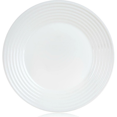 ARC talíř mělký skleněný HARENA 25cm BÍ