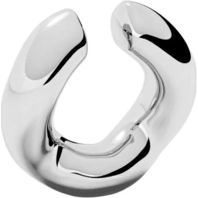 Furiosa Oceľová single záušnice Bubbly Cuff SE-BUBBLY-S