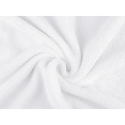 Wellsoft minky oboustranné/flanel samet fleece Barva: 1 (1) biela