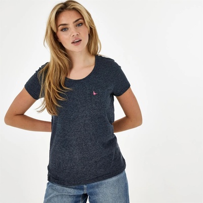 Jack Wills Дамска тениска Jack Wills Fullford Pocket T-Shirt Ladies - Navy