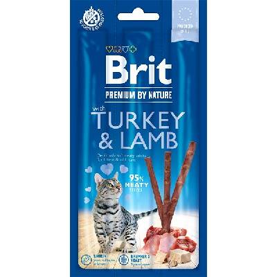 Brit Premium by Nature Cat Sticks with Turkey & Lamb 3 ks