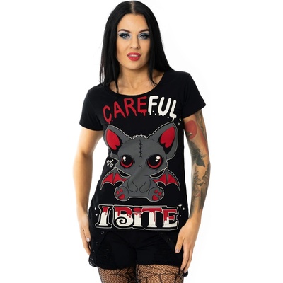 Cupcake cult Дамска тениска cupcake cult - i bite - black - t-ibte-b