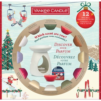 Yankee Candle Christmas Collection Aromalamp & 12 Wax Melts подаръчен комплект
