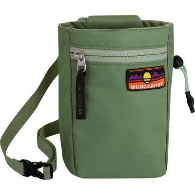Wild Country Торбичка за магнезий Wild country Flow Chalk Bag - Green Ivy - размер One Size (335-0651-0211)
