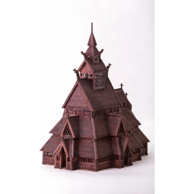 Dusek ships Дървена норвежка църка - gol (d010)