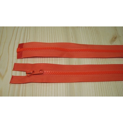 Zips kostenný oranžová 5mm deliteľný 70cm