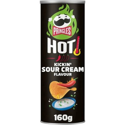 Pringles chipsy cibuľa,kyslá smotana a čili 160 g