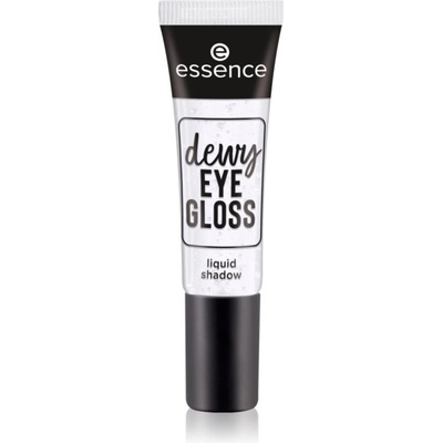Essence dewy EYE GLOSS lesklé očné tiene 01 Crystal Clear 8 ml