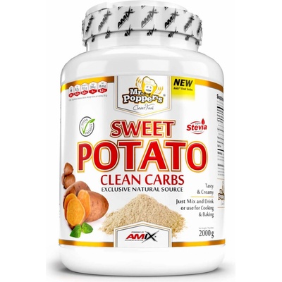 Amix Mr. Popper´s Sweet Potato Clean Carbs 2 kg