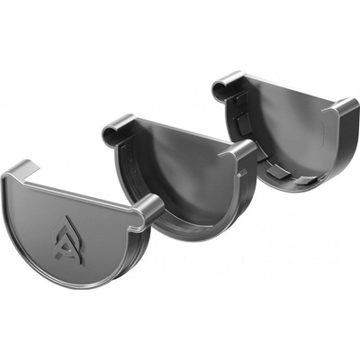 Gutta Aqua Plastové žľabové čelo ľavé 75 mm antracit