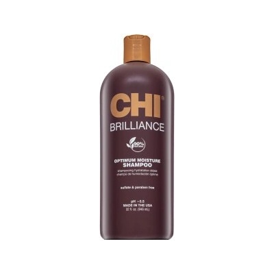 CHI Deep Brilliance Olive & Monoi Optimum Moisture Shampoo Шампоан за хидратиране на косата 946 ml