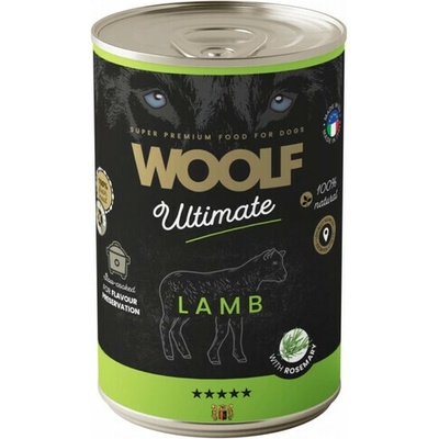 Woolf Ultimate Adult Dog Lamb with Rosemary 400 g