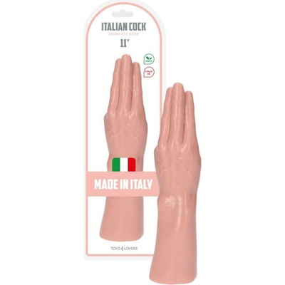 MSX Distribution S.r.l. Dildo fisting Italský penis 11'' Flesh