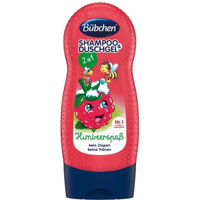Bübchen Kids Himbeere шампоан и душ гел 2 в 1 230ml