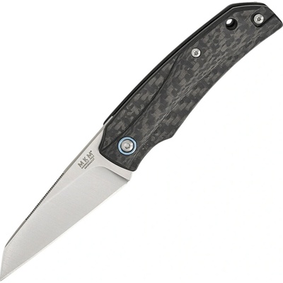 MKM ICE – MAGNACUT SATIN čepel - RUKOJEŤ Z UHLÍKOVÝCH VLÁKEN, S/S LINER Linerlock MK IC-CF