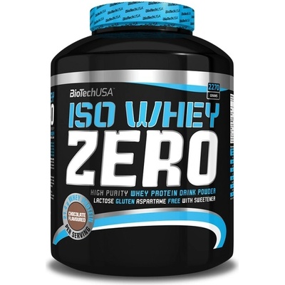 BioTech USA Iso Whey Zero 2270 g – Zboží Mobilmania