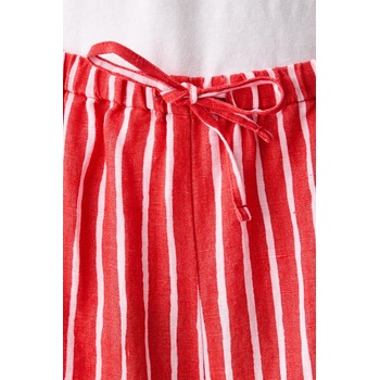 Marimekko панталон дамски от лен (095640)