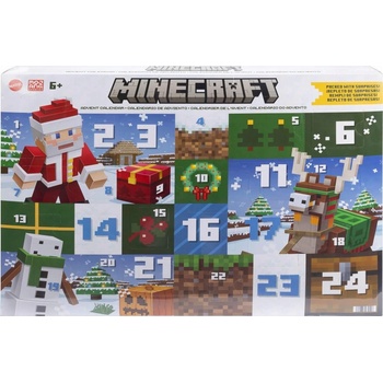 Mattel Minecraft Adventní kalendář 2024 HXM86