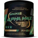 Stacker Alpha Male | Testo-Boosting Pre-Workout Formula [300 грама] Лимон и лайм