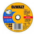 DEWALT Диск за рязане на неръждаема стомана 115 x 22, 2 x 1, 2 мм DT43903 (DT43903)