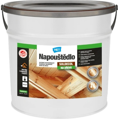 HET SOLDECOL Napouštědlo na dřevo 2.5 l
