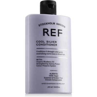 Ref Stockholm Cool Silver Conditioner 245 ml балсам за неутрализиране на топлите тонове унисекс