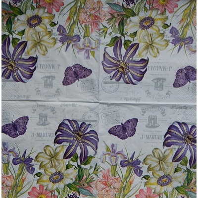 Home fashion servítky Belle jardin 33x33cm