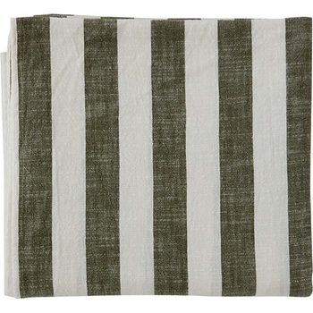 OYOY Obrus Striped, 140 x 260 см, бяло-зелен (L300304)