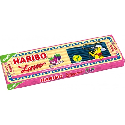Haribo Pendreky Malina/Ostružina Veggie 50 x 70 g