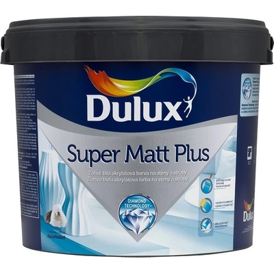 Dulux Super Matt Plus 3 l biela matná