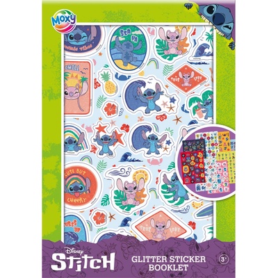Moxy třpytivé samolepky Stitch