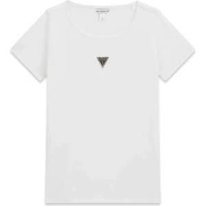 GUESS Тениска рипс в бял цвят за момиче Guess