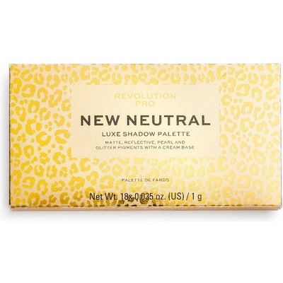 Revolution Beauty New Neutral Eyeshadow Palette Сенки палитра 18gr