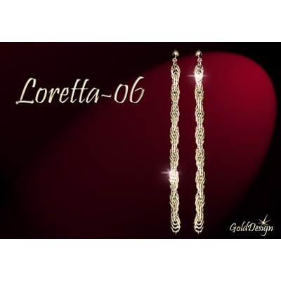 Gold Design Loretta 06 zlacené GD884