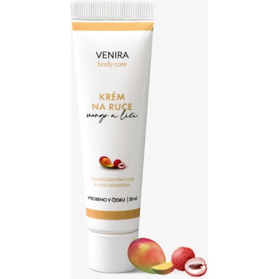 Venira krém na ruce mango a liči 30 ml – Zboží Dáma