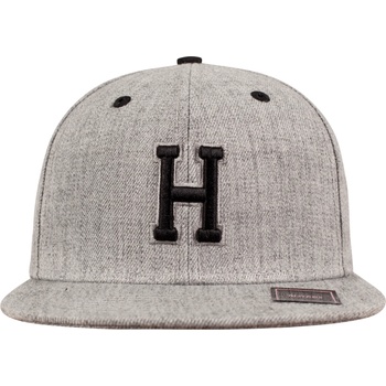 Urban Classics Шапка с козирка в сиво Letter Snapback H UB-10532-00333 - Сив, размер blk/L